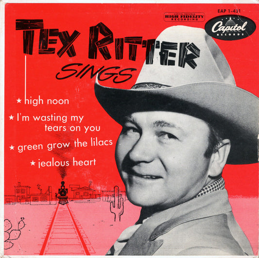 Tex Ritter - Tex Ritter Sings (7", EP)