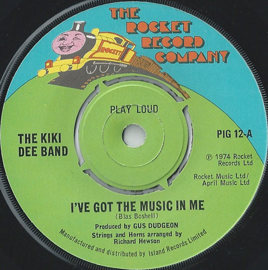 The Kiki Dee Band - I've Got The Music In Me (7", Single)