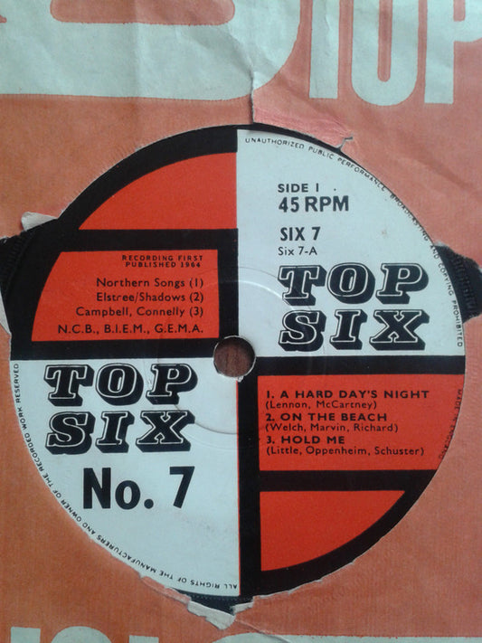 Unknown Artist - Top Six No. 7 (7", EP)