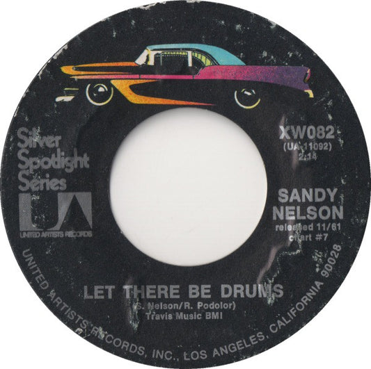 Sandy Nelson - Let There Be Drums (7", Single, RE)