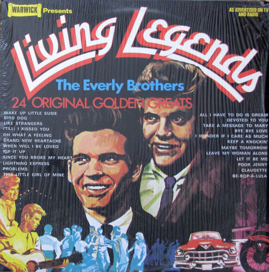 The Everly Brothers* - Living Legends (LP, Comp)