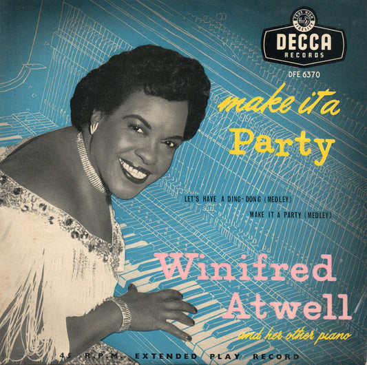 Winifred Atwell And Her Other Piano* - Make It A Party (7", EP, tri)