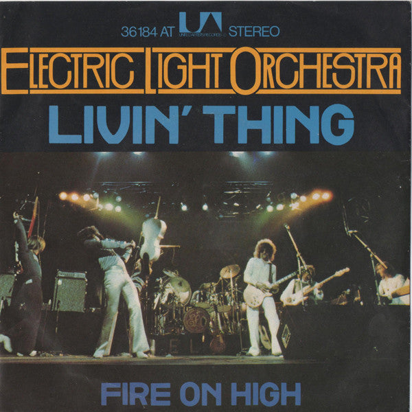 Electric Light Orchestra - Livin' Thing (7", Single)