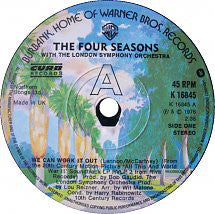 The Four Seasons - We Can Work It Out  (7")