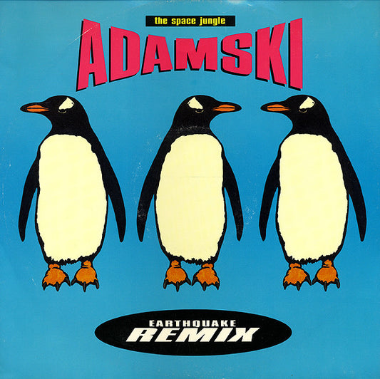 Adamski - The Space Jungle (Earthquake Remix) (12")