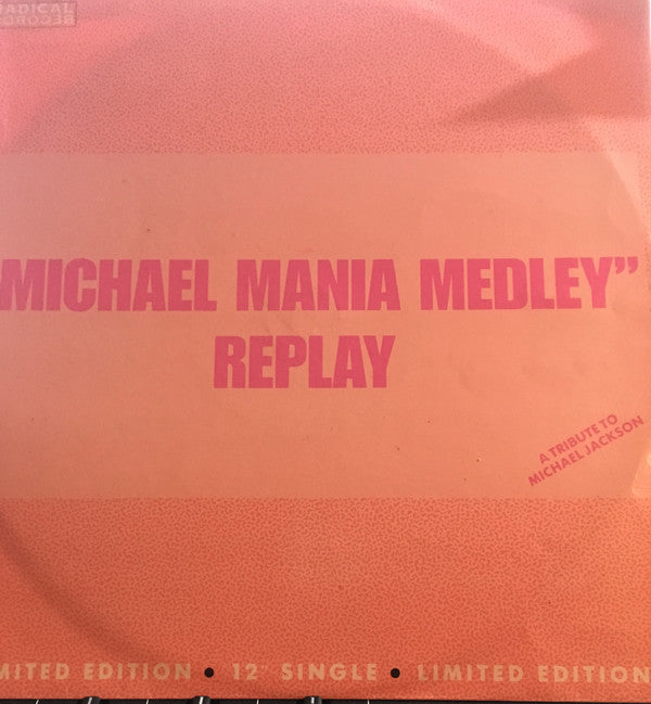 Replay - Michael Mania Medley (12", Ltd, Pin)