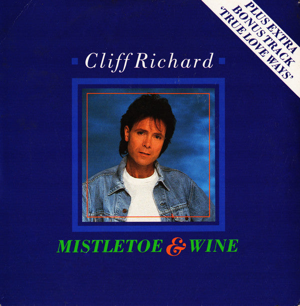 Cliff Richard - Mistletoe & Wine (7", Single, bla)