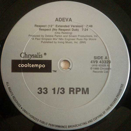 Adeva - Respect (12")