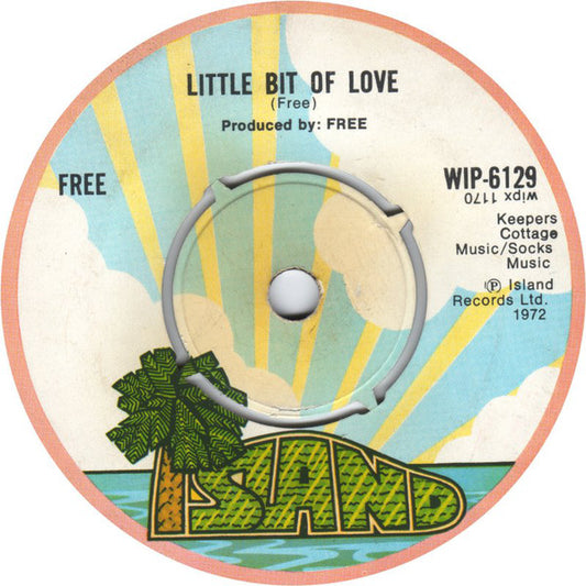 Free - Little Bit Of Love / Sail On (7", Pus)