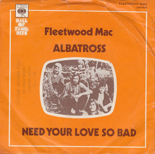 Fleetwood Mac - Albatross (7", Single, Mono, 4-p)