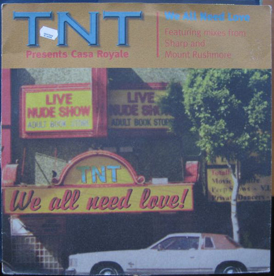 TNT (3) Presents Casa Royale - We All Need Love (12")