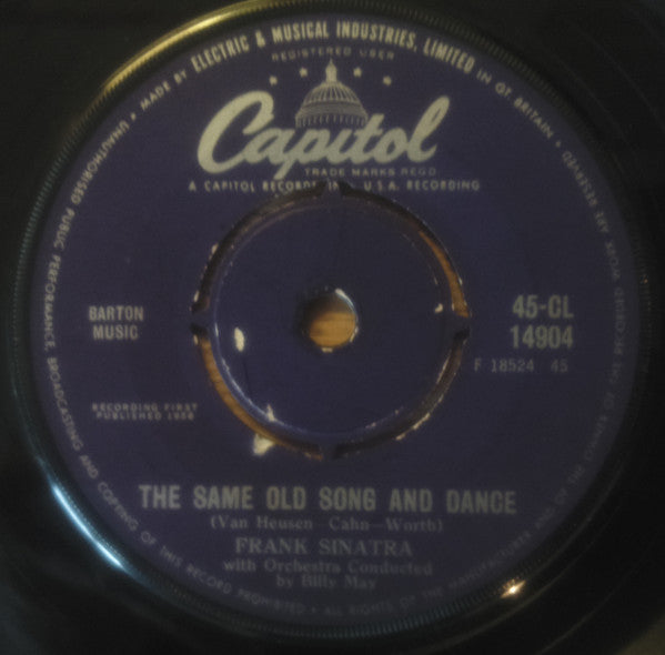 Frank Sinatra - The Same Old Song And Dance (7")