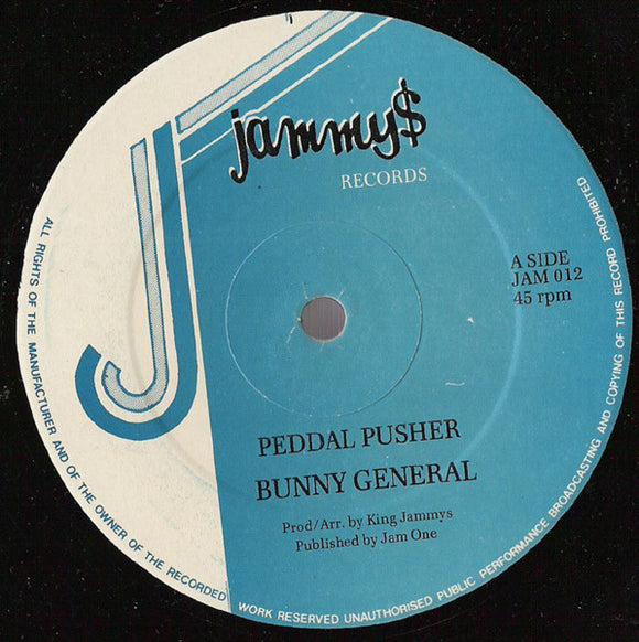 Bunny General / Tennor Senior* - Peddal Pusher / New Gun (12
