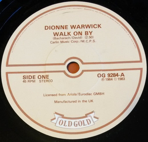Dionne Warwick - Walk On By (7