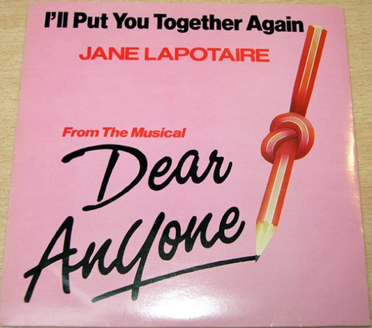 Jane Lapotaire & Bob Saker - I'll Put You Together Again (7", Single)