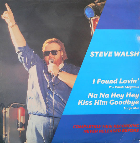 Steve Walsh (2) - I Found Lovin' (You What! Megamix) / Na Na Hey Hey Kiss Him Goodbye (Large Mix) (12", Single, Gre)