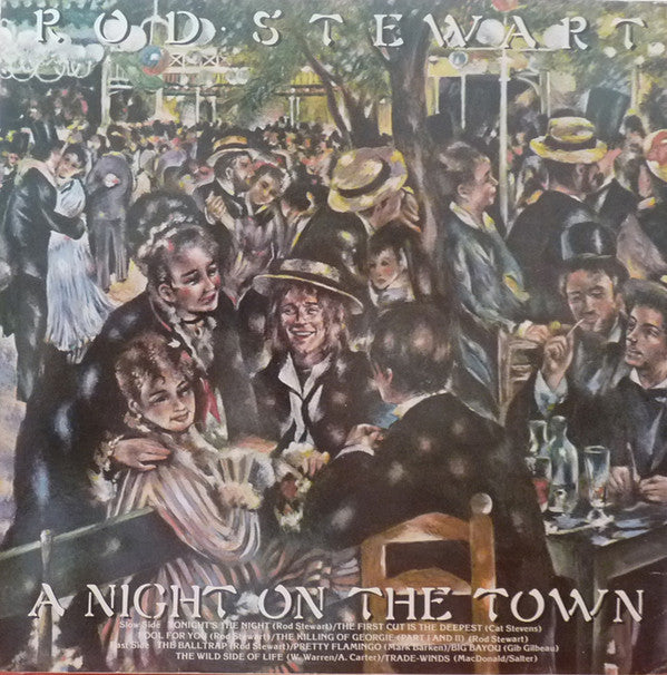 Rod Stewart - A Night On The Town (LP, Album)