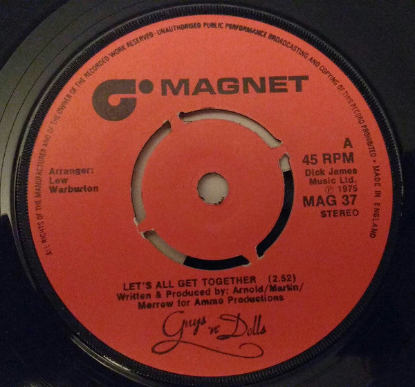 Guys 'n Dolls - Let's All Get Together (7", 4 P)