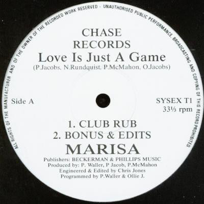 Marisa (3) - Love Is Just A Game (12
