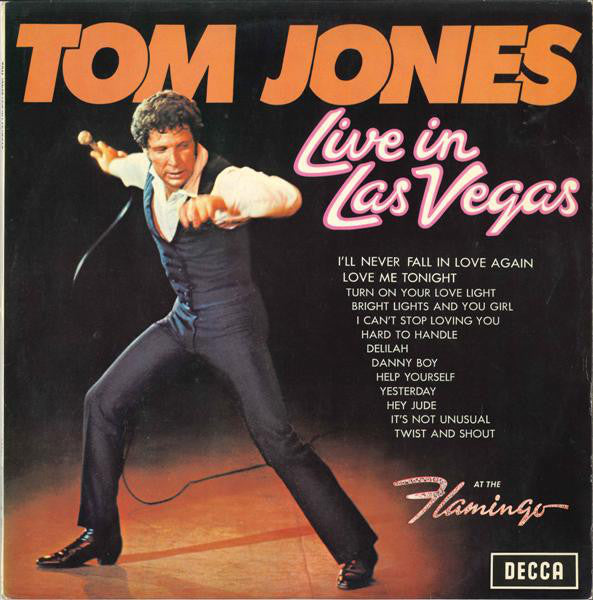 Tom Jones - Live In Las Vegas (LP, Album)