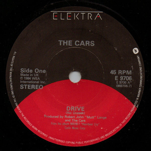 The Cars - Drive (7", Single, Com)