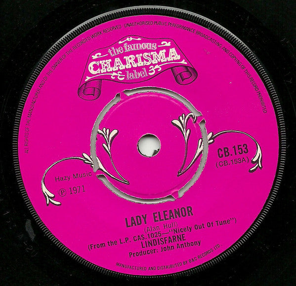 Lindisfarne - Lady Eleanor (7", Kno)