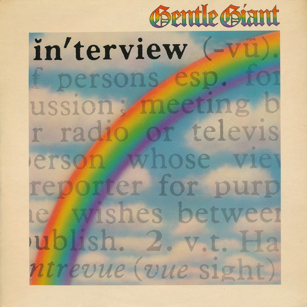 Gentle Giant - Interview (LP, Album)