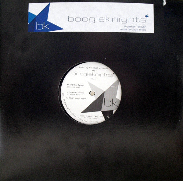 McCarthy Nicolls Presents The Boogie Knights* - Vol 1 (12")