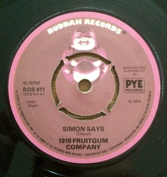 1910 Fruitgum Company - Simon Says  (7", Single, RE, Pus)