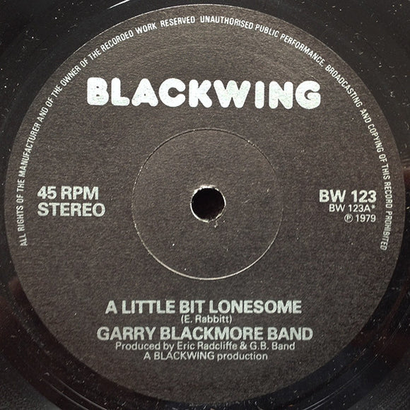 Garry Blackmore Band - A Little Bit Lonesome (7