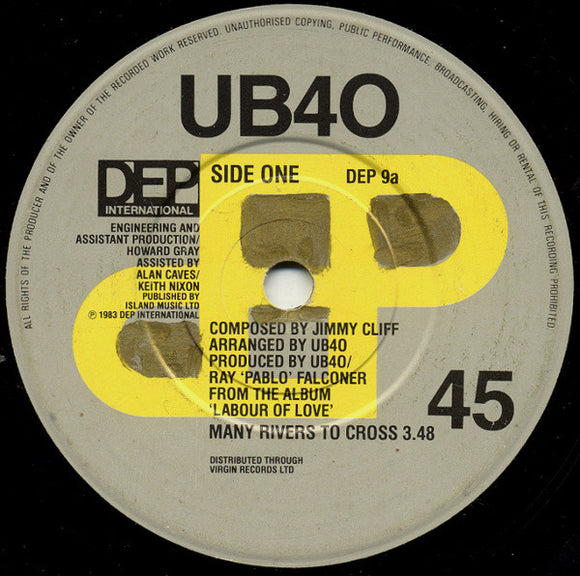 UB40 - Many Rivers To Cross (7