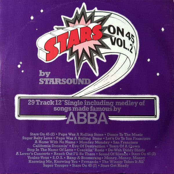 Starsound* - Stars On 45 Vol.2 (12", Single)