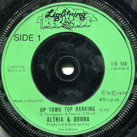 Althia & Donna* / The Mighty Two - Up Town Top Ranking / Calico Suit (7
