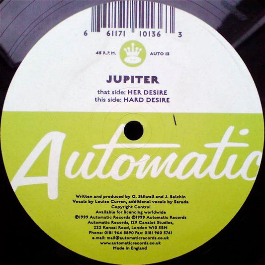 Jupiter (5) - Her Desire (12")