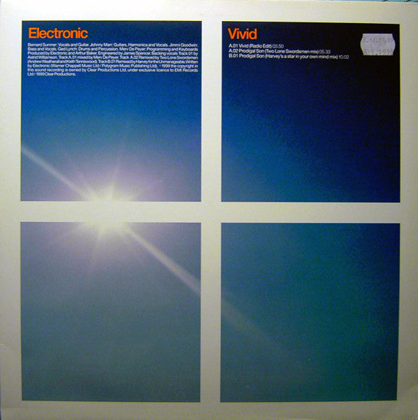 Electronic - Vivid (12", Single)